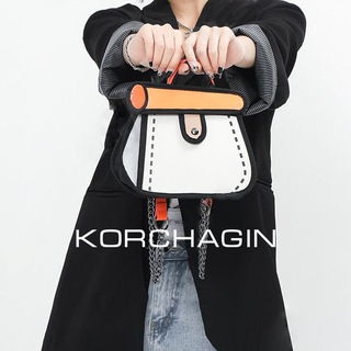 Логотип телеграм канала @bags_korchagin — 👜 KORCHAGIN | Сумки