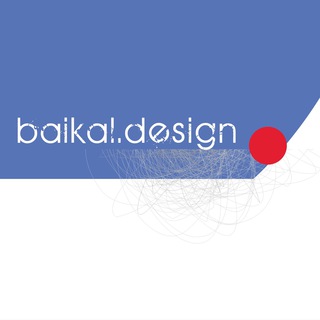 Логотип телеграм канала @baikaldesign — baikal.design