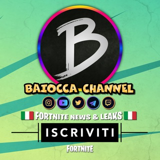 Logo del canale telegramma baioccachannel - 🇮🇹FORTNITE NEWS & LEAKS🇮🇹 |→ Baiocca Channel ←|