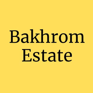 Логотип телеграм канала @bakhromestate — Bakhrom Estate — жилая недвижимость Ташкента