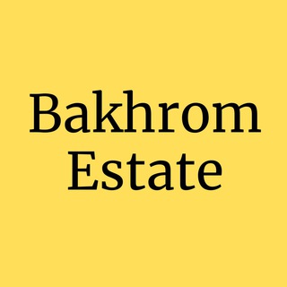 Telegram kanalining logotibi bakhromestate — Bakhrom Estate — жилая недвижимость Ташкента