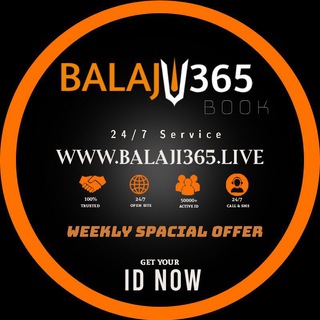 टेलीग्राम चैनल का लोगो balaji365_live — BALAJI BOOK OFFICIAL