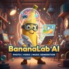 Логотип телеграм канала @bananalabai — BananaLab AI Студия Генерации