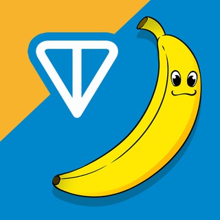 Telegram channel BananaTON Announcements🍌 logo
