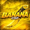 Логотип телеграм канала @banancs22 — Banana CS2