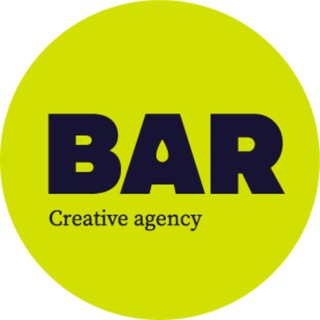 Логотип телеграм канала @baragency — BAR для креаторов и стратегов