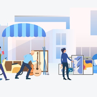 Логотип телеграм канала @baraholkozh — Барахолка Кожевника