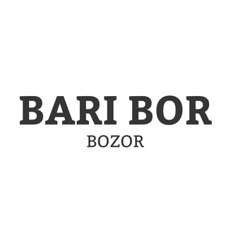 Telegram арнасының логотипі baribor_com — BARI BOR BOZOR