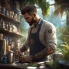 Логотип телеграм канала @baristaqvix — Бариста вакансии Qvix