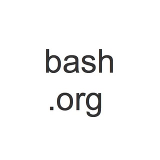 Логотип телеграм канала @bash_org — Баш