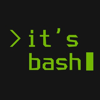 Логотип телеграм канала @bash_tg — it’s bash