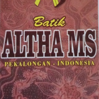 Logo saluran telegram batikaltha — Batik Altha MS (Gamis Pelangi Twill Ori)