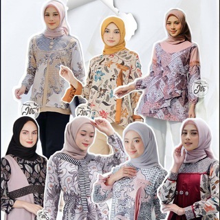 Logo saluran telegram batikjlantiratu — Batik Jlantir (JTR) Blouse Tunik & Couple Atasan