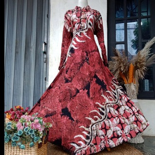 Logo saluran telegram batikmsari — (Batik M Sari) Gamis Twill ori