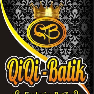 Logo saluran telegram batikqiqipekalongan — GROSIR DASTER PEKALONGAN QIQI BATIK