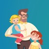 Логотип телеграм канала @batyaditya — Батя и дитя