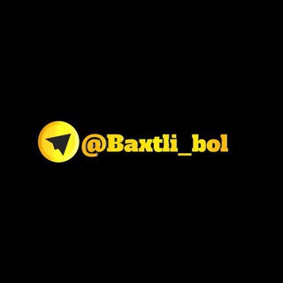 Логотип телеграм канала @baxtli_bol — Baxtli bol