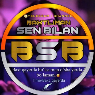 Telegram kanalining logotibi baxtliman_pg — 𝙱𝚊𝚡𝚝𝚕𝚒𝚖𝚊𝚗