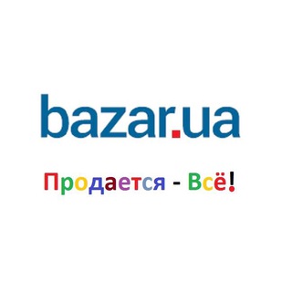 Логотип телеграм -каналу bazarua — БАЗАР