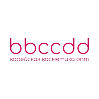 Логотип телеграм канала @bbccddru — bbccdd.ru - Корейская косметика оптом