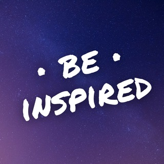 Логотип телеграм -каналу bbe_inspired — BE INSPIRED. Quotes