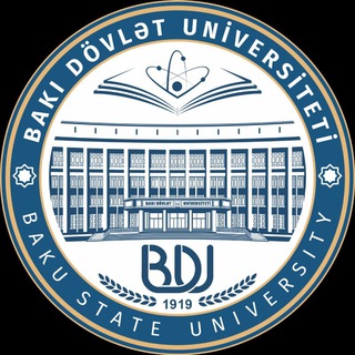 Logo of telegram channel bdu_eduaz — Bakı Dövlət Universiteti ✔