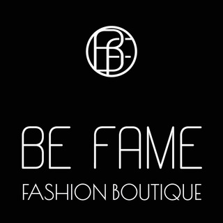 Логотип телеграм канала @be_fame — BE FAME MODA