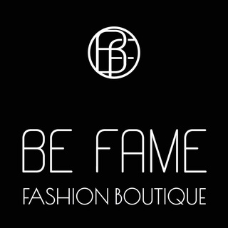Логотип телеграм канала @be_fame — BE FAME MODA