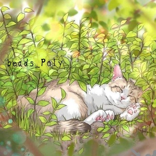 Логотип телеграм канала @beads_poly — 🌿 • 𝙗𝙚𝙖𝙙𝙨_𝙋𝙤𝙡𝙮 • 🌿