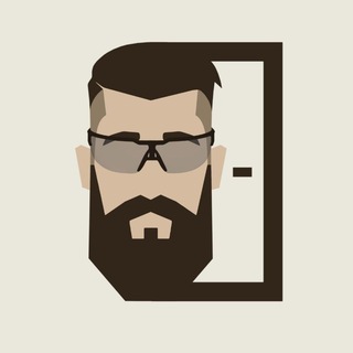 Логотип телеграм канала @bearded_door — Бородатая дверь
