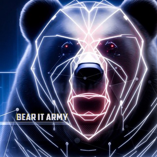 Логотип телеграм канала @bearitarmy — BEAR.IT.ARMY