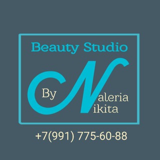 Логотип телеграм канала @beauty_by_valerianikita — Beauty Studio by Valeria Nikita