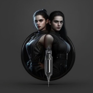 Логотип телеграм канала @beauty_narco — ЧЁРНЫЙ ШПРИЦ