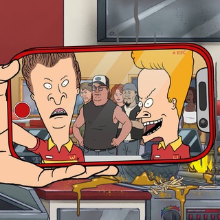 Логотип телеграм канала @beavisnbutthead1 — Бивис и Баттхед