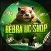Логотип телеграм канала @bebra_shop_uc — BEBRA ТУТ