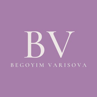 Telegram kanalining logotibi begoyim_varisova — Begoyim Varisova