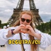 Логотип телеграм канала @begu_travel — BEGUTRAVEL