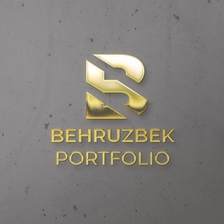 Telegram kanalining logotibi behruzbek_portfolio — Behruzbek Portfolio
