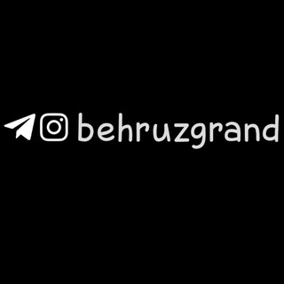 Telegram kanalining logotibi behruzgrand — - behruzgrand__❤️‍🔥