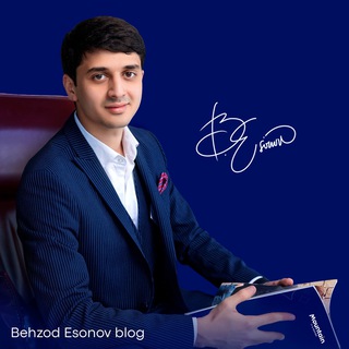 Telegram kanalining logotibi behzodesonov — Behzod Esonov blogi
