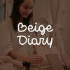Логотип телеграм канала @beige_diary — Привет, дневник
