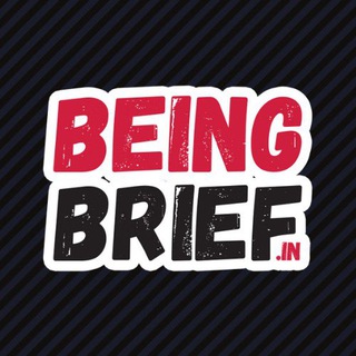 Logo of telegram channel beingbrief — BeingBrief.in