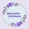 Telegram kanalining logotibi bekalarga_tavsiya — BEKALARGA TAVSIYALAR🪻