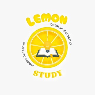 Logo saluran telegram belajarbarenglemon — 𝐒𝐭𝐮𝐝𝐲 𝐰𝐢𝐭𝐡 𝐥𝐞𝐦𝐨𝐧 🍋 ✨