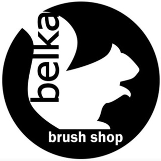 Логотип телеграм канала @belkabrushshop — Belka Brush Shop