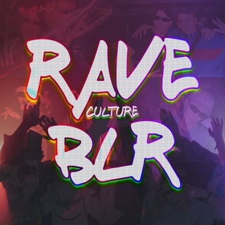Логотип телеграм канала @belrave — RAVE CULTURE BLR