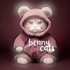 Logo de la chaîne télégraphique benny_cats - ᯓ𝐛𝐞𝐧𝐧𝐲 𝐜𝐚𝐭𝐬⁀