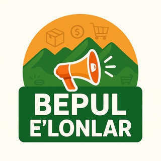 Telegram channel BEPUL E'LONLAR logo