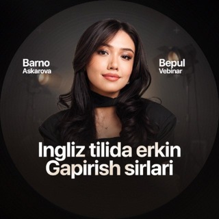 Telegram kanalining logotibi bepul_vebinar_uz — 22-23-24 SENTABR | Ingliz tilida erkin gapirish sirlari