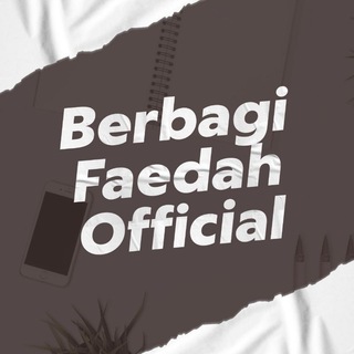 Logo saluran telegram berbagifaedahofficial — Berbagi Faedah Official